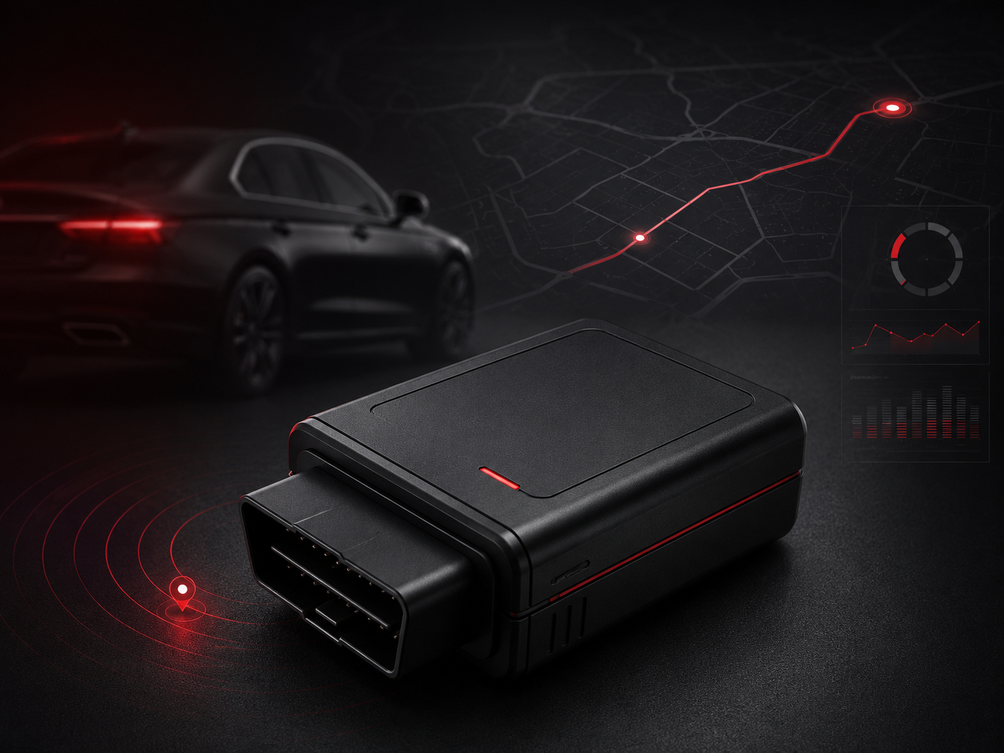 Rastreador OBD plug-and-play para veículos