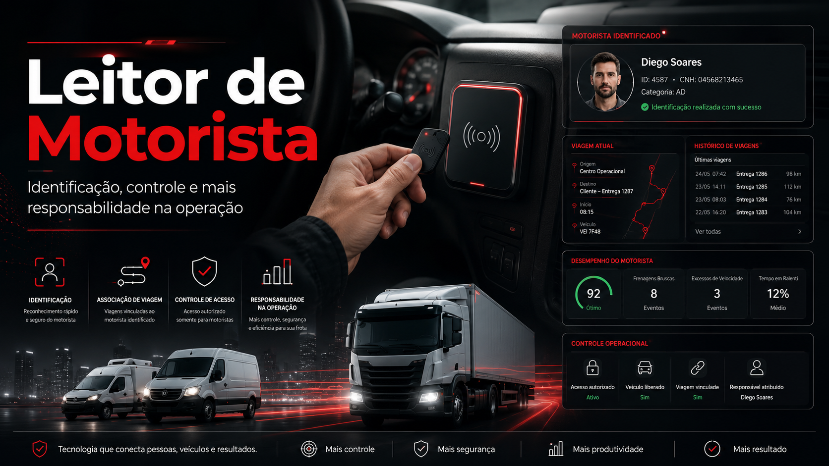 Leitor de Motorista